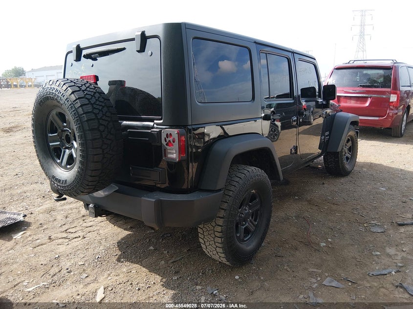2018 JEEP WRANGLER JK UNLIMITED auction photo 4