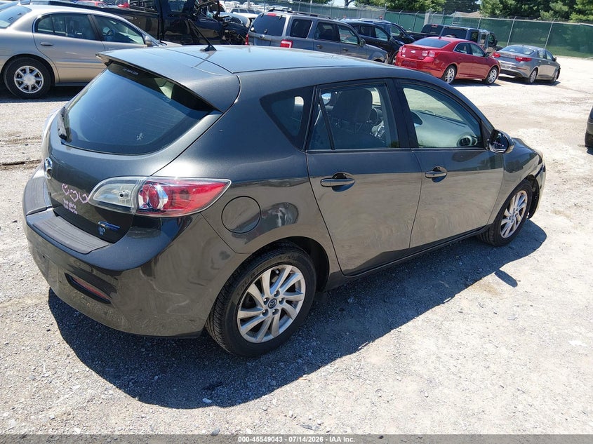 Vin: jm1bl1mp7d1770984, lot: 46047354, mazda mazda3 i grand touring 20134