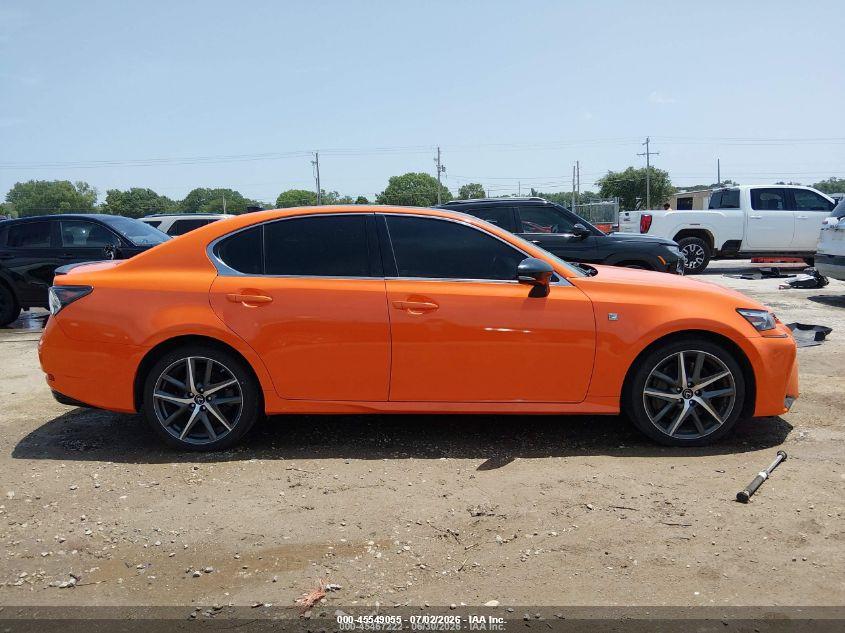 2018 Lexus Gs 350 F Sport VIN: JTHBZ1BLXJA012503 Lot: 45549055