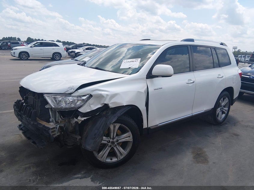Vin: 5tddk3eh3bs073312, lot: 46047368, toyota highlander limited v6 20112