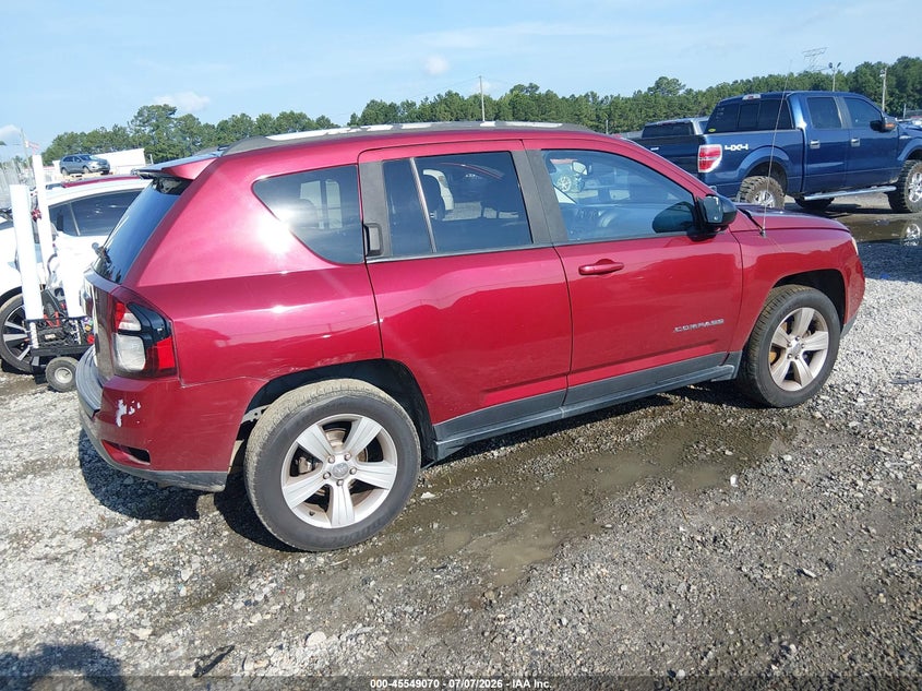 Vin: 1c4njdbb9gd636010, lot: 46047381, jeep compass sport 20164