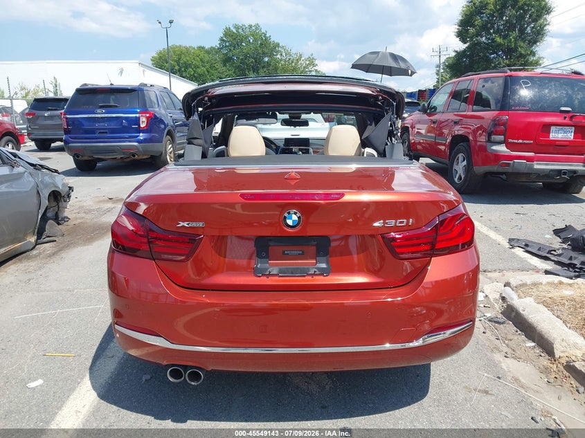 2020 BMW 430I xDrive VIN: WBA4Z3C05L5N91662 Lot: 45549143
