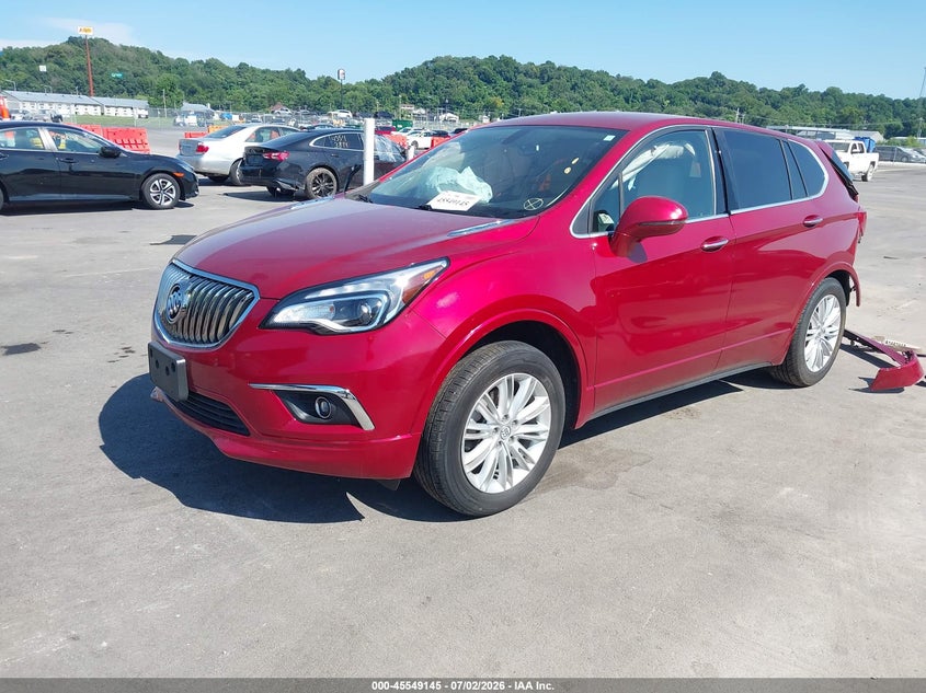 Vin: lrbfxcsa1hd124343, lot: 46047456, buick envision preferred 20172