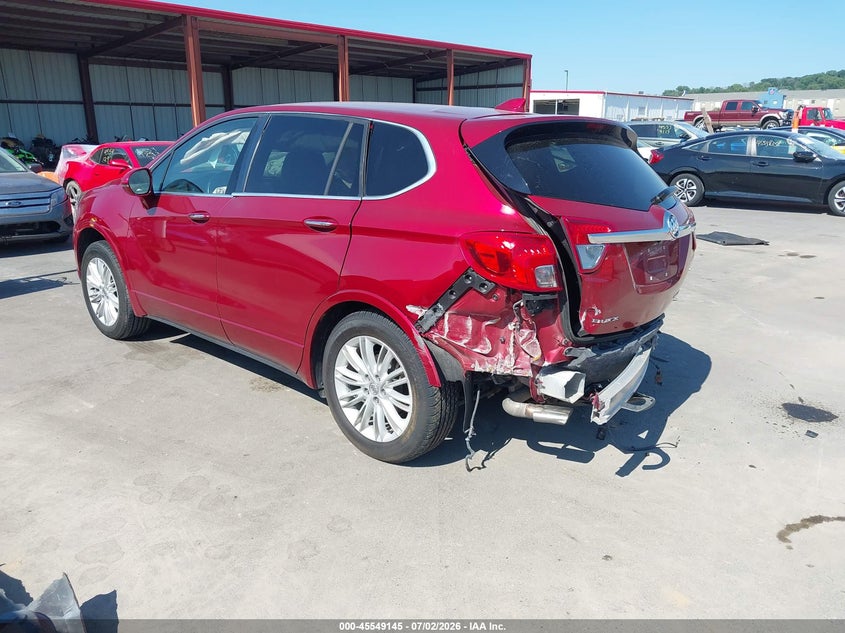 Vin: lrbfxcsa1hd124343, lot: 46047456, buick envision preferred 20173