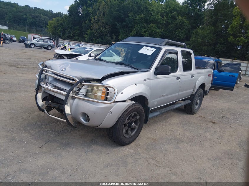 2004 Nissan Navara (Frontier), Front End, IAAI, VIN 1N6ED27YX4C424899 — photo 2