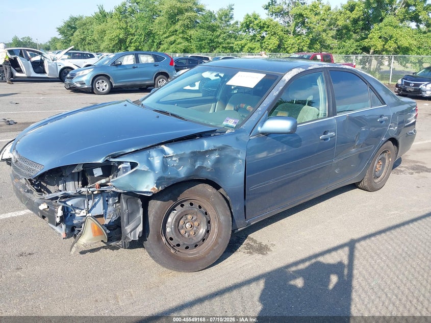 TOYOTA CAMRY 2004 VIN 4T1BE32K44U835409