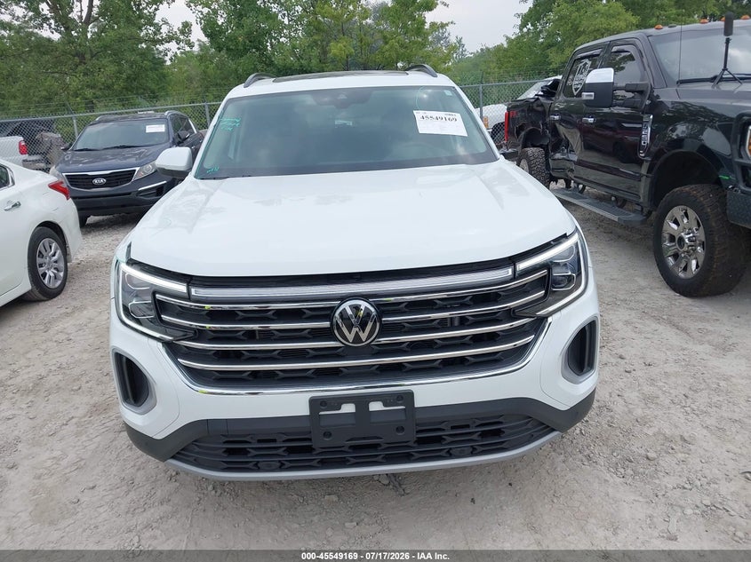 2025 Volkswagen Atlas 2.0T Se W/Technology VIN: 1V2KR2CA4SC522192 Lot: 45549169