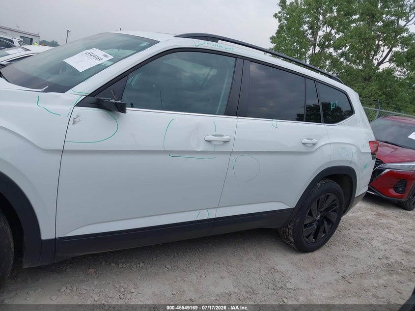2025 Volkswagen Atlas 2.0T Se W/Technology VIN: 1V2KR2CA4SC522192 Lot: 45549169