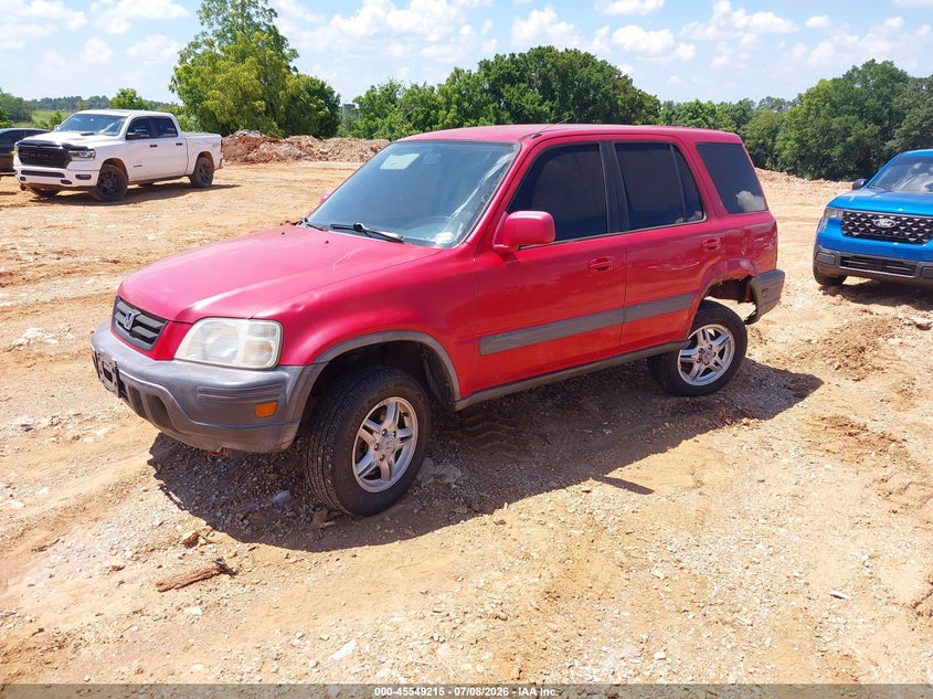 1999 Honda CR-V, Лівий зад, IAAI, VIN JHLRD1860XC085346 — фото 2