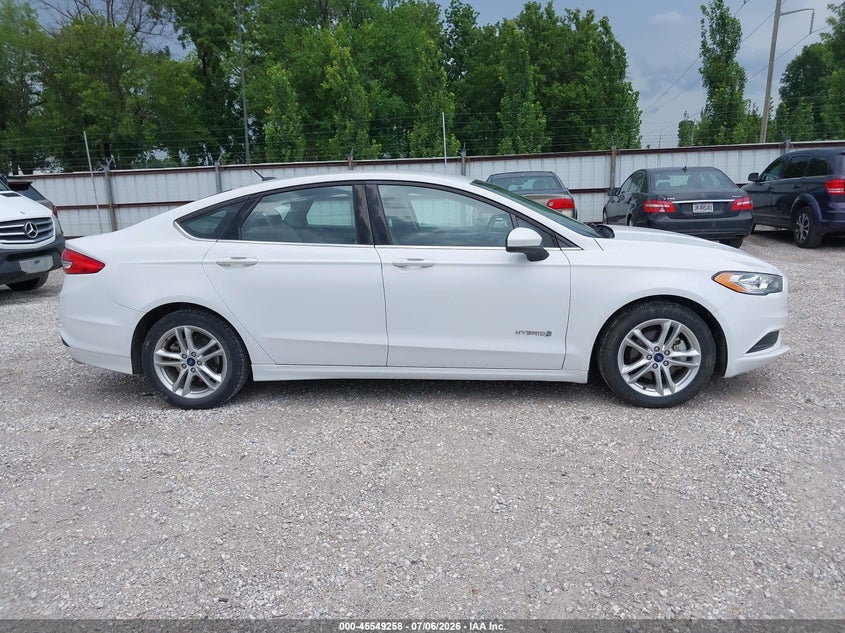 2018 FORD FUSION SEDAN 2.0L I-4 DOHC, VVT, 141HP