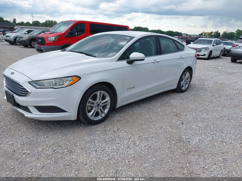 2018 FORD FUSION SEDAN 2.0L I-4 DOHC, VVT, 141HP