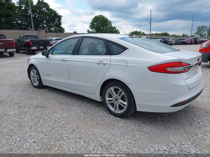 2018 FORD FUSION SEDAN 2.0L I-4 DOHC, VVT, 141HP