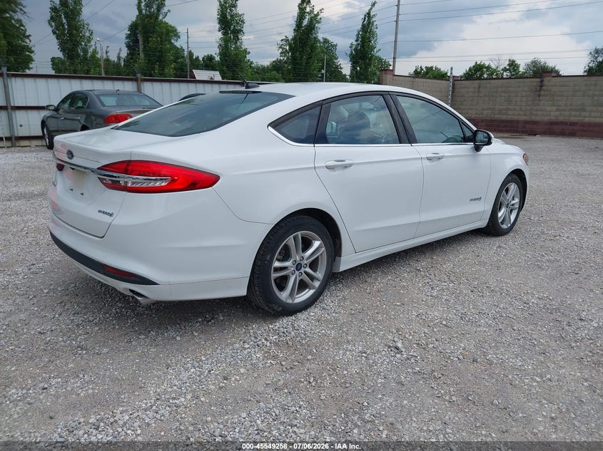 2018 FORD FUSION SEDAN 2.0L I-4 DOHC, VVT, 141HP