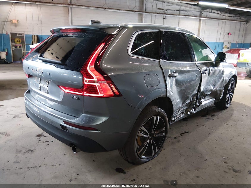 2021 Volvo Xc60 T5 Momentum VIN: YV4102RK6M1778806 Lot: 45549263