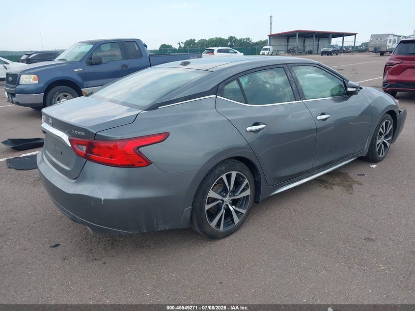 Vin: 1n4aa6ap1jc407105, lot: 46047582, nissan maxima 3.5 platinum 20184