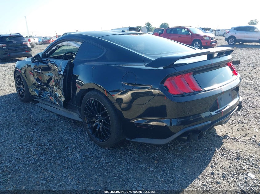 2019 FORD MUSTANG COUPE 5.0L V-8 DI, DOHC, VVT, 460HP