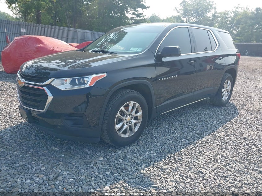 Vin: 1gnevfkw7lj104597, lot: 46047599, chevrolet traverse awd ls 20202