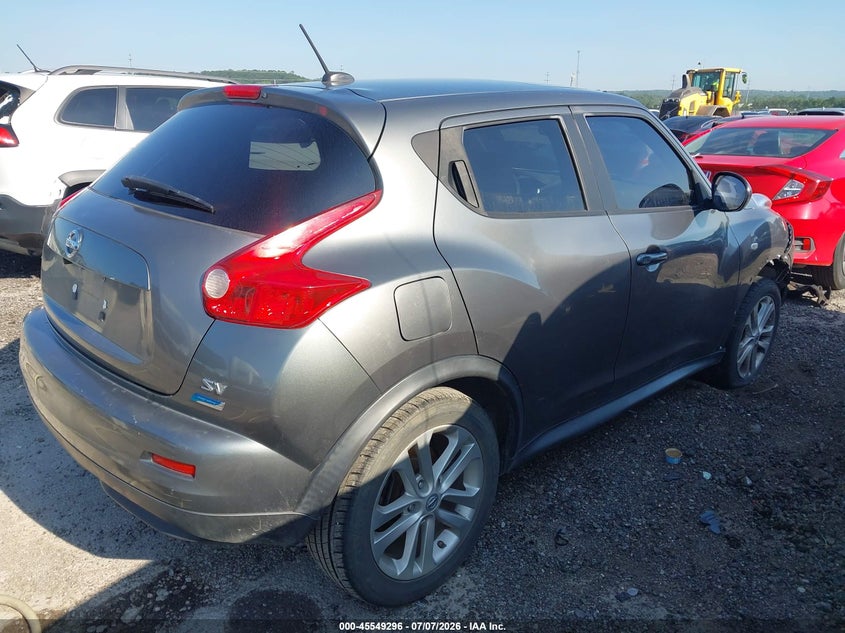 Vin: jn8af5mr5ct109876, lot: 46047607, nissan juke sv 20124