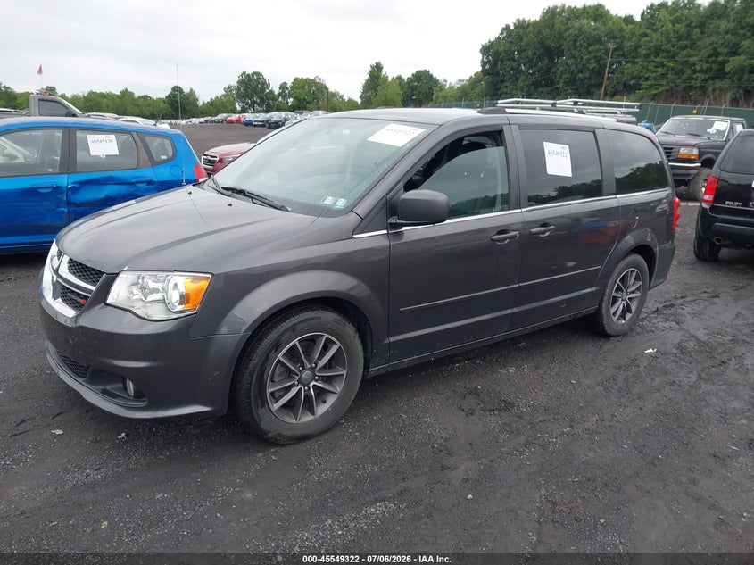 Vin: 2c4rdgcg6hr700247, lot: 46047633, dodge grand caravan sxt 20172