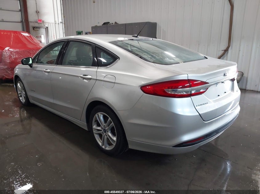 Vin: 3fa6p0uu3jr126198, lot: 46047638, ford fusion hybrid s 20183