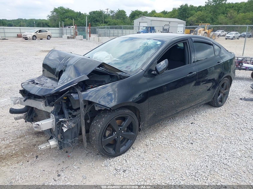 Vin: 1c3cdfbbxed866487, lot: 46047668, dodge dart sxt 20142