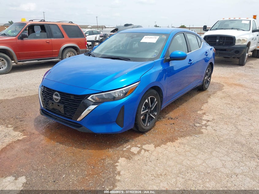 2025 Nissan Sentra Sv 3N1AB8CV9SY399054 photo 1
