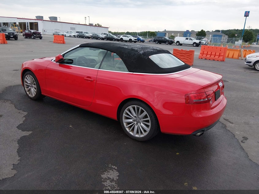 AUDI A5 2011 VIN WAULFAFH4BN001766
