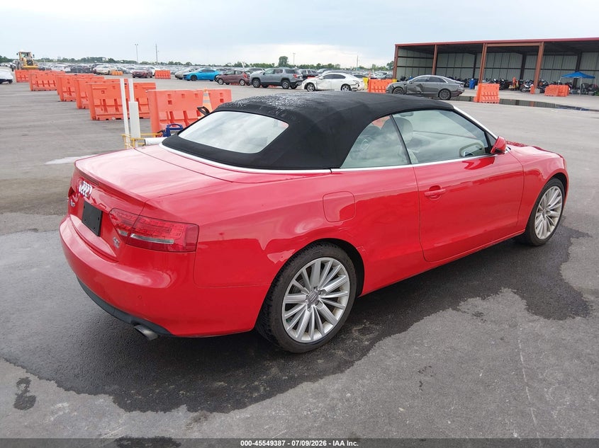 AUDI A5 2011 VIN WAULFAFH4BN001766
