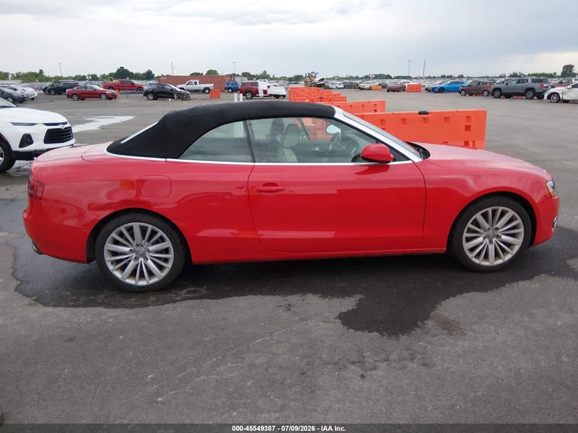 2011 Audi A5 2.0T Premium VIN: WAULFAFH4BN001766 Lot: 45549387