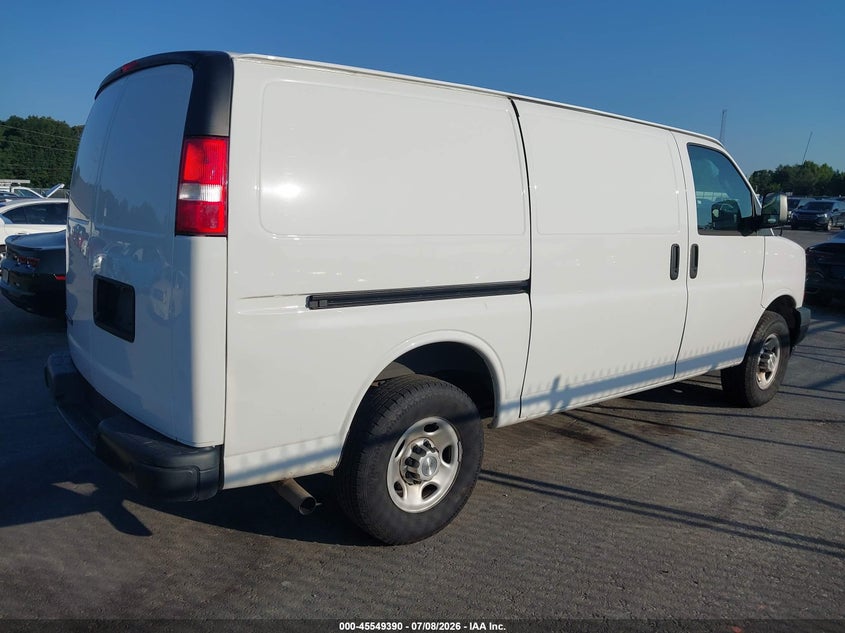 Vin: 1gcwgafp3p1136403, lot: 46047701, chevrolet express cargo rwd 2500 regular wheelbase wt 20234