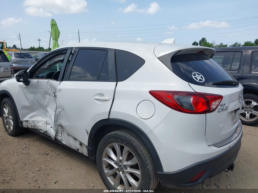Vin: jm3ke2dy8e0427219, lot: 46047702, mazda cx-5 grand touring 20143