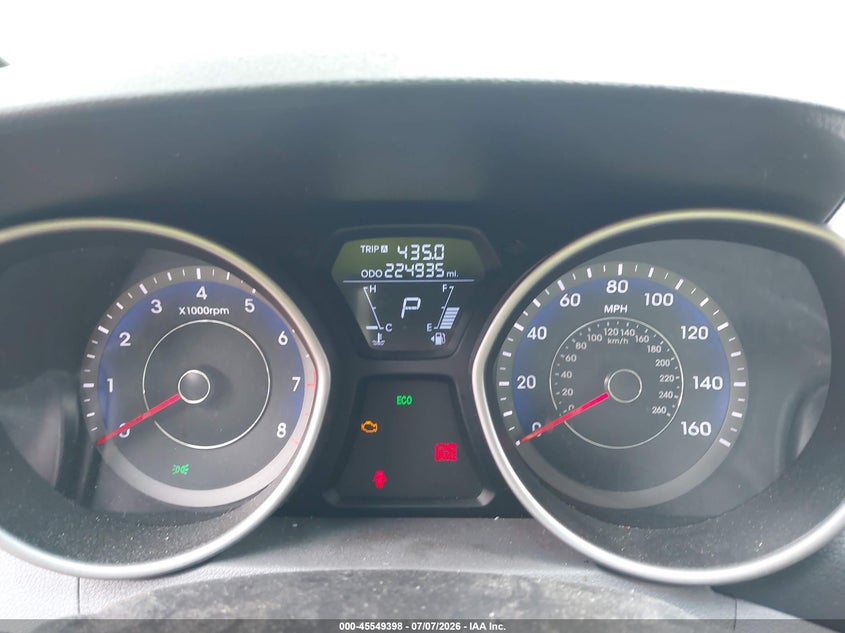 2013 HYUNDAI ELANTRA auction photo 7