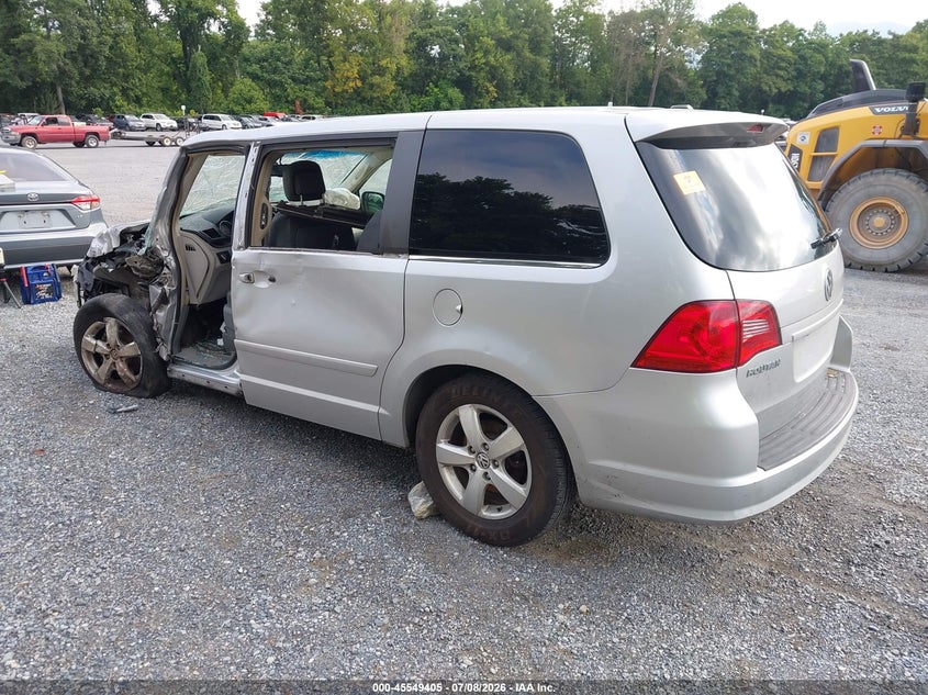 Vin: 2v4rw3d10ar281854, lot: 46047717, volkswagen routan se 20103