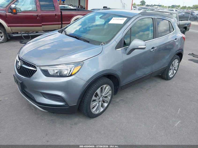 Vin: kl4cjasb3kb780219, lot: 46047720, buick encore fwd preferred 20192