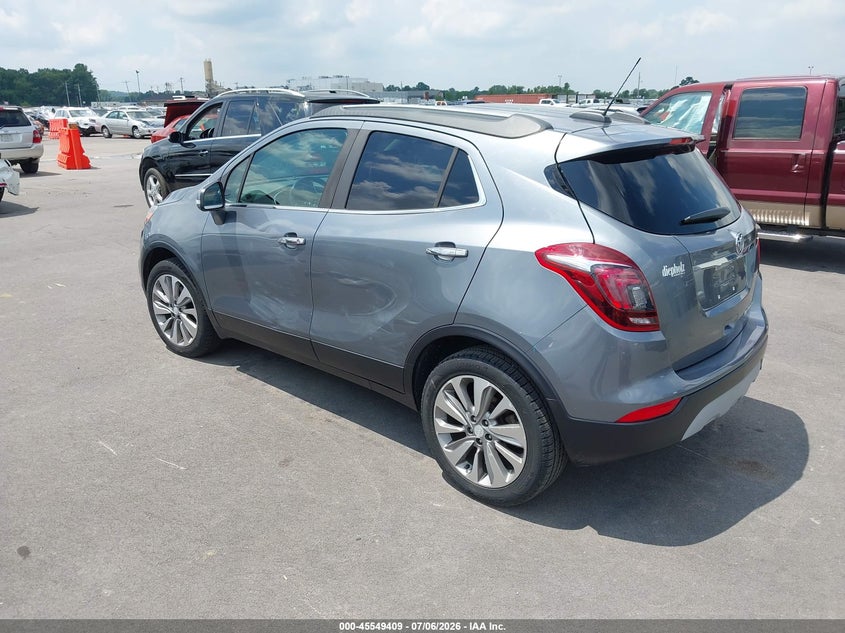 Vin: kl4cjasb3kb780219, lot: 46047720, buick encore fwd preferred 20193