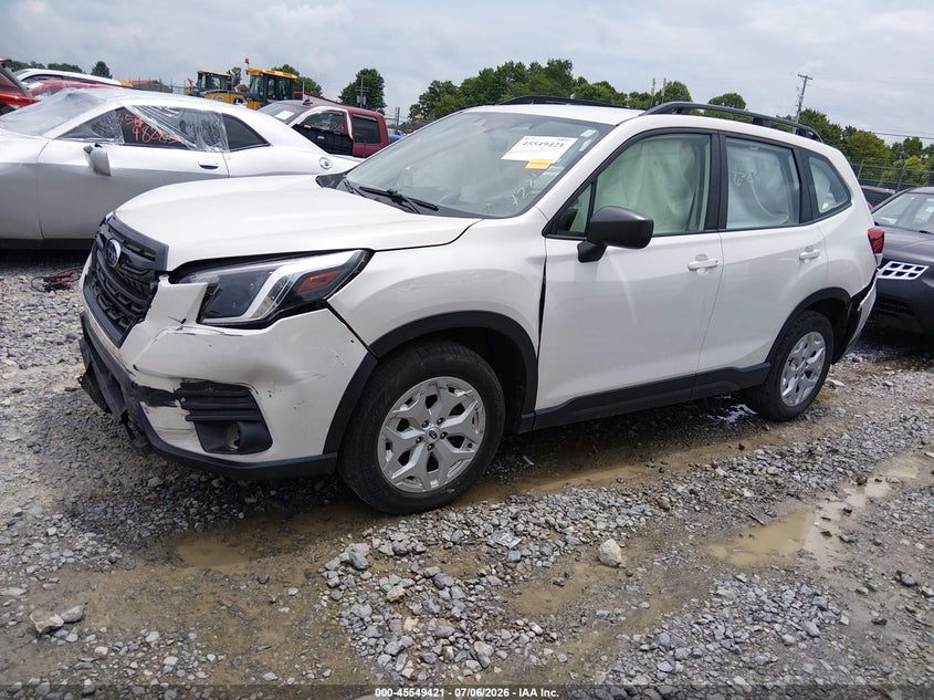 Vin: jf2skacc1nh494281, lot: 46047732, subaru forester 20222