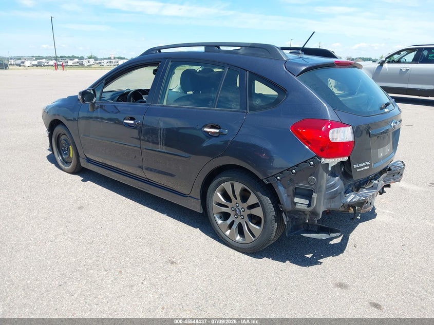 Vin: jf1gpaw65fh301097, lot: 46047748, subaru impreza 2.0i sport limited 20153