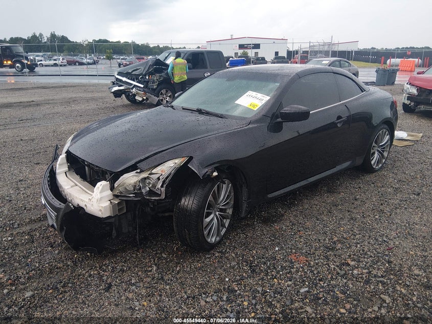 2011 Infiniti G, Left Front, IAAI, VIN JN1CV6FE1BM954243 — photo 2