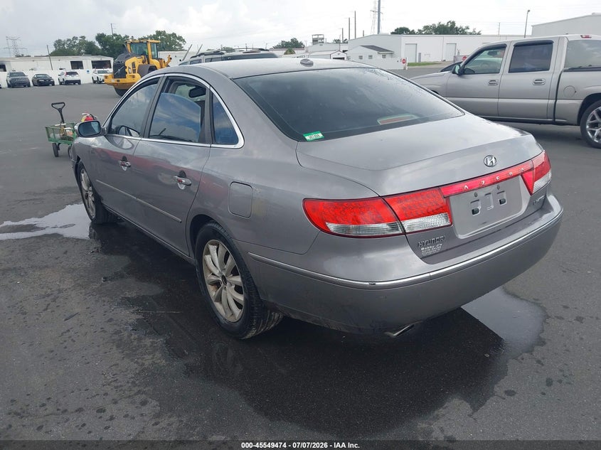 2008 HYUNDAI AZERA auction photo 3