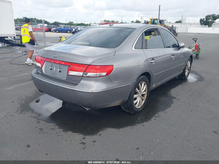 2008 HYUNDAI AZERA auction photo 4