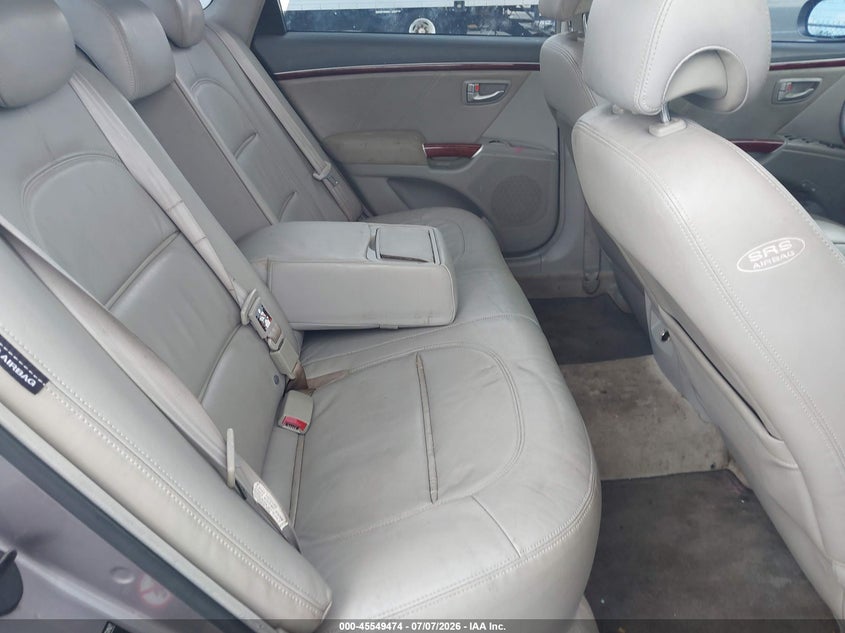 2008 HYUNDAI AZERA auction photo 8
