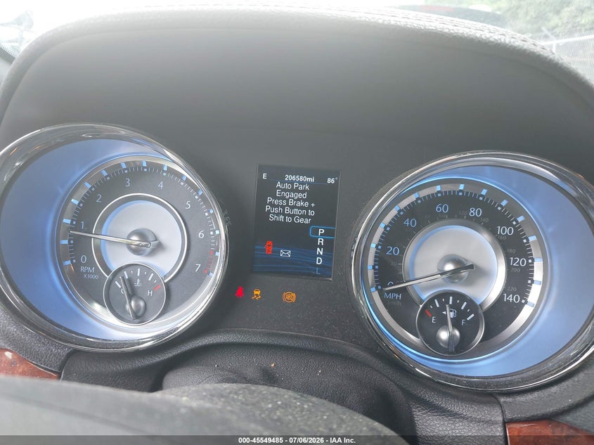 2014 Chrysler 300 VIN: 2C3CCAAG6EH217808 Lot: 45549485