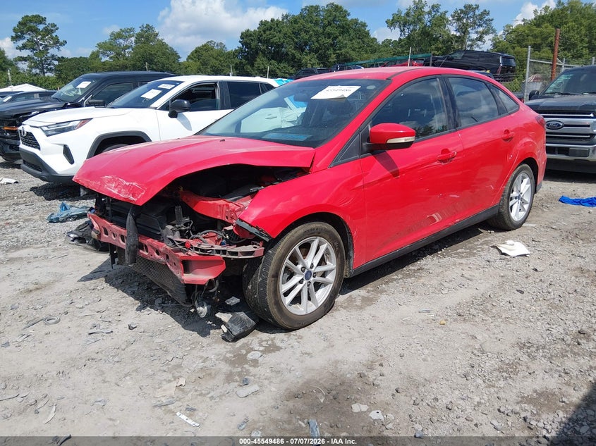 Vin: 1fadp3f24fl264813, lot: 46047797, ford focus se 20152
