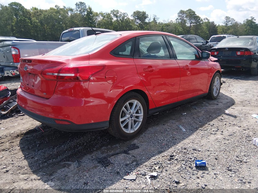 Vin: 1fadp3f24fl264813, lot: 46047797, ford focus se 20154