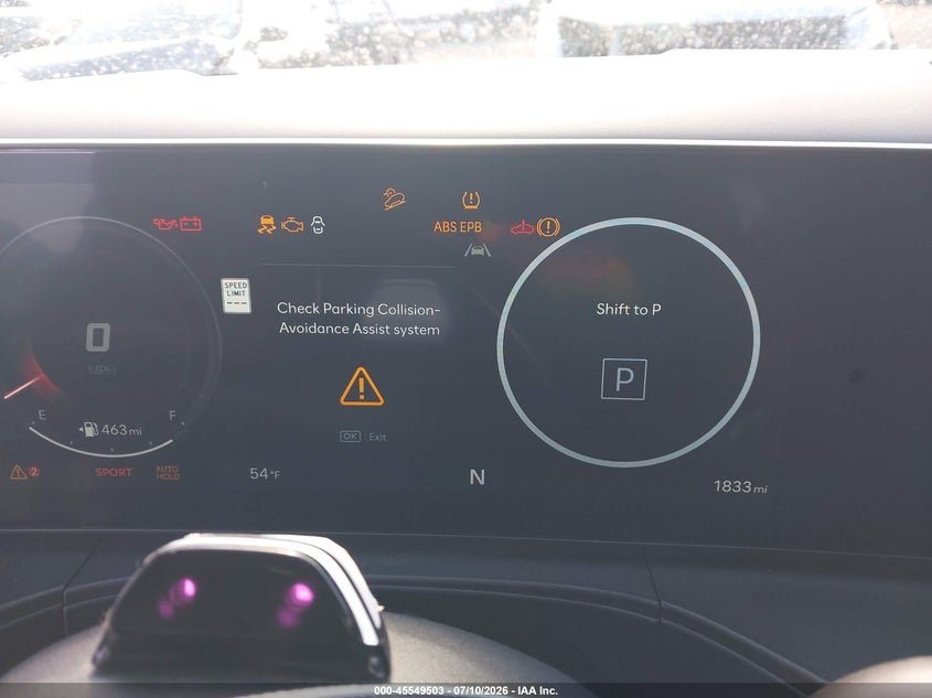 2026 HYUNDAI SANTA FE HYBRID auction photo 7