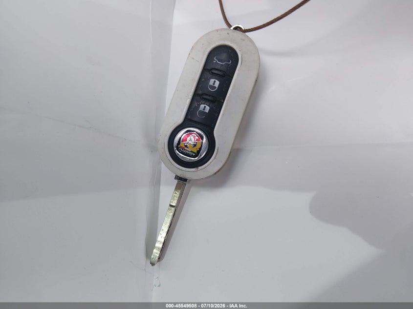 2013 Fiat 500 Abarth VIN: 3C3CFFFH4DT512434 Lot: 45549508