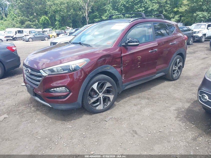 2017 Hyundai Tucson, Неизвестно, IAAI, VIN KM8J3CA25HU304227 — фото 2