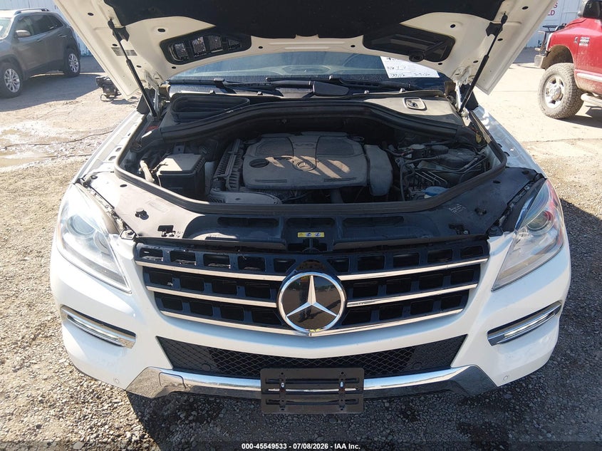 2012 Mercedes-Benz Ml 350 4Matic VIN: 4JGDA5HB4CA018240 Lot: 45549533