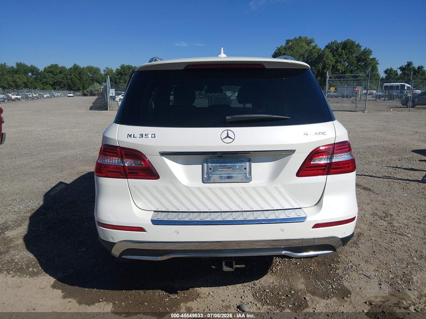 2012 Mercedes-Benz Ml 350 4Matic VIN: 4JGDA5HB4CA018240 Lot: 45549533