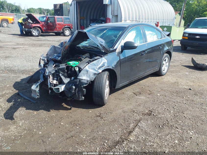2014 Chevrolet Cruze, Front End, IAAI, VIN 1G1PC5SB1E7107583 — photo 2